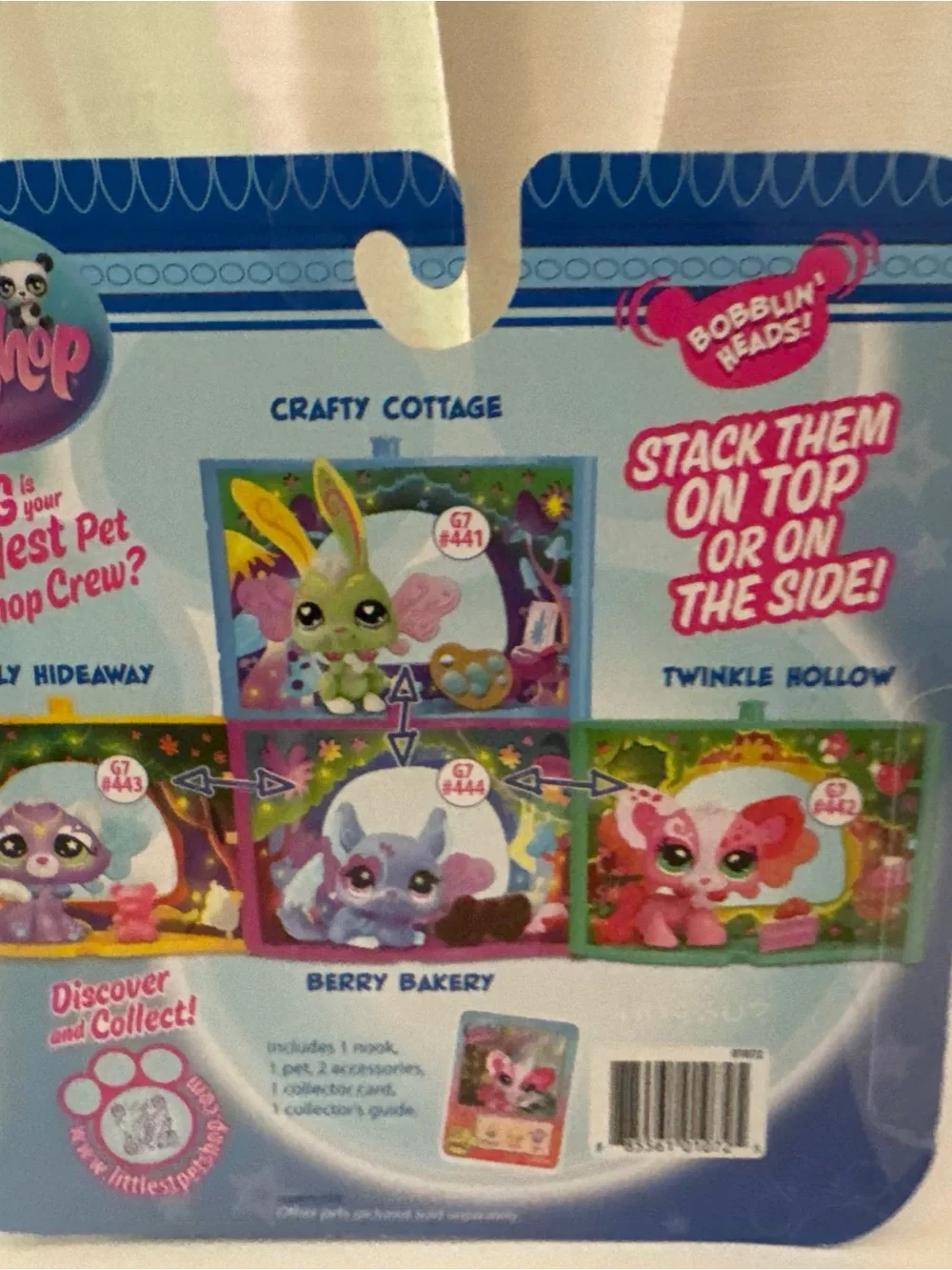 Littlest Pet Shop Pink & Teal Fairy Nights Pet Nook Playset